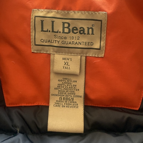 L.L. Bean Down Gore-Tex Winter Coat Jacket - Picture 5 of 12